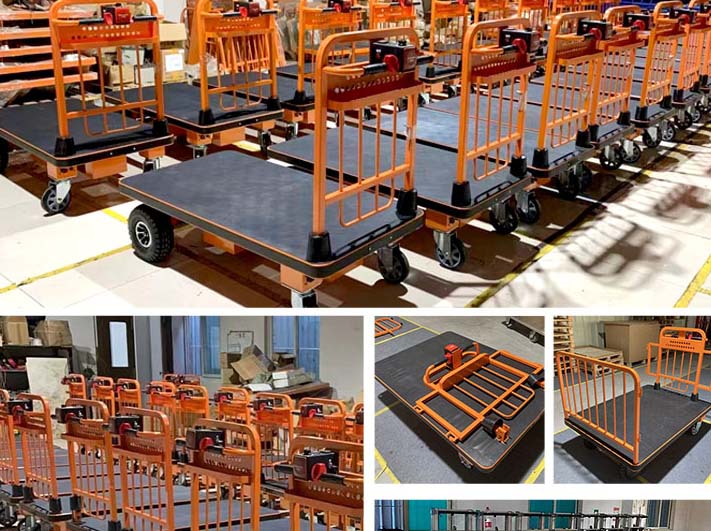 What are the categories of electric trolleys?
