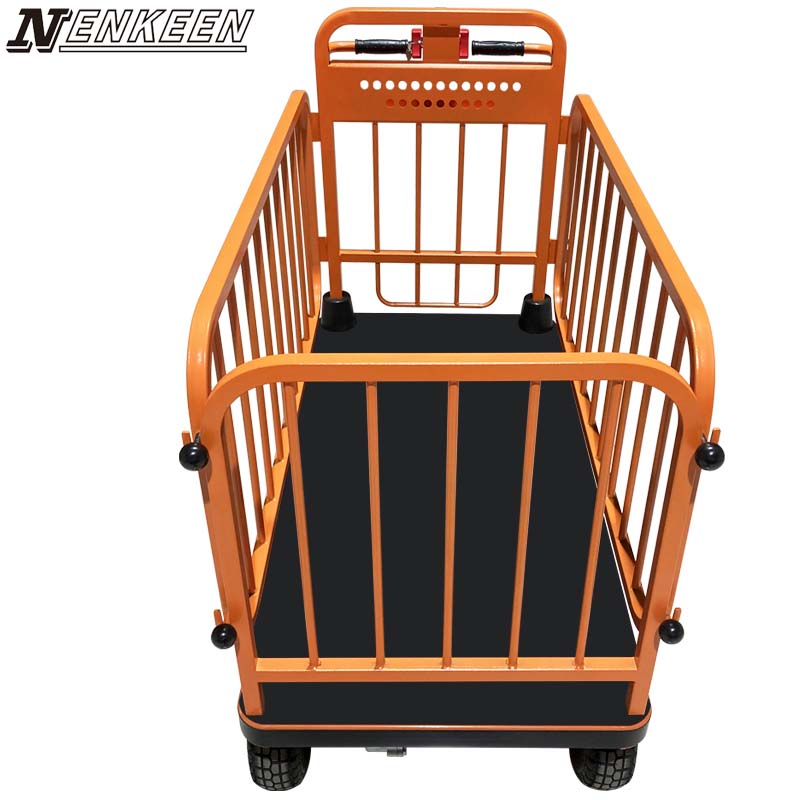 NK 107 Heavy-Duty Electric Wire Fence Platform Cart Trolley